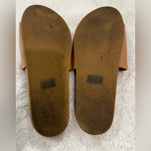 **Beek Pelican Leather Platform Sandals – Women’s Size 11, Honey** - Picture 4 of 6